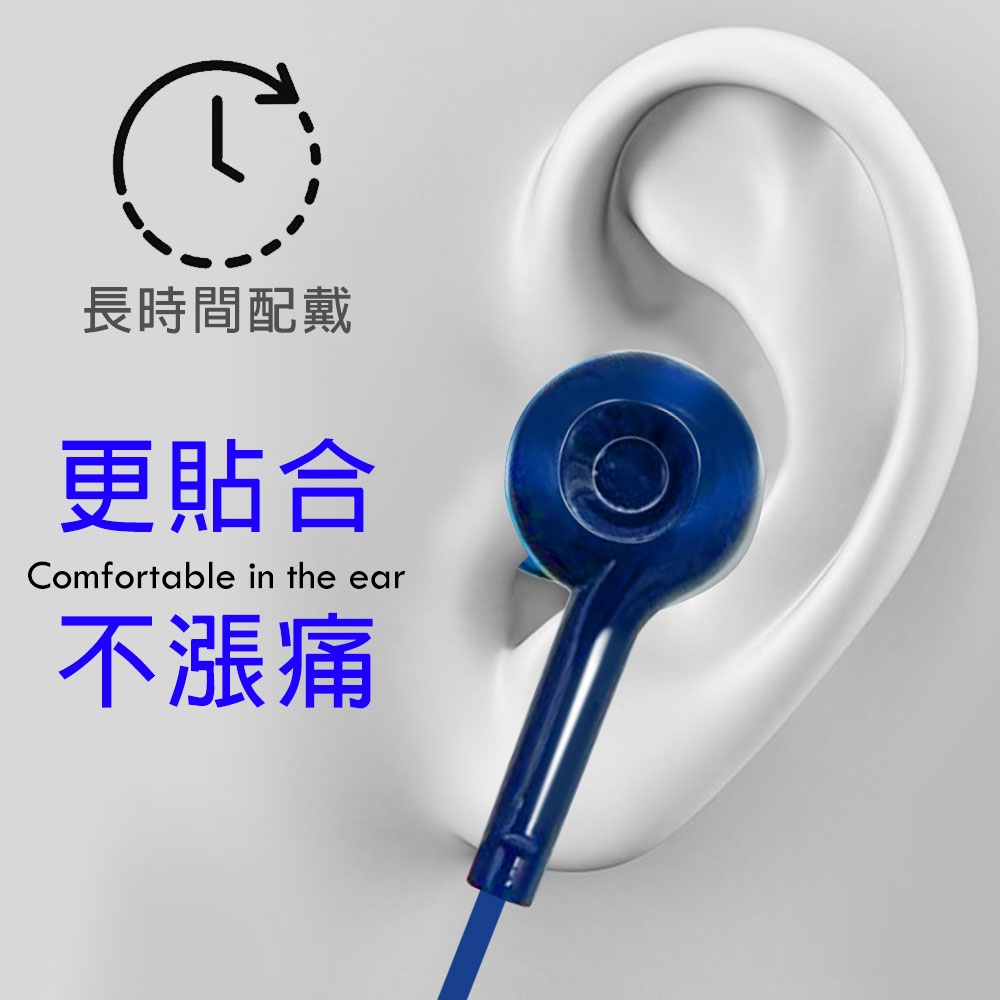 GT-5092 耳塞式耳機 入耳式設計 3.5mm通用接頭 麥克風通話適用智慧型手機, , large