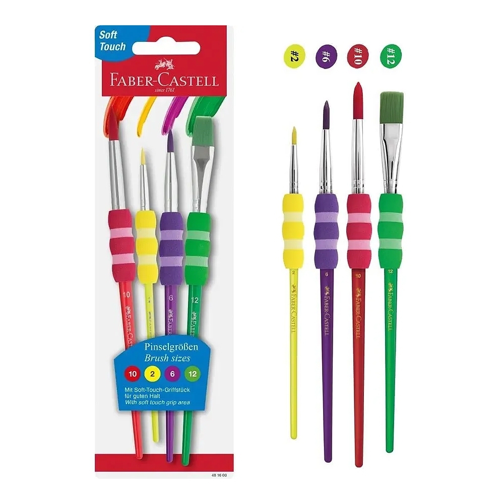 【龍品文創】輝柏Faber-Castell 兒童繪畫禮盒組-1組入-顏色隨機出貨, , large