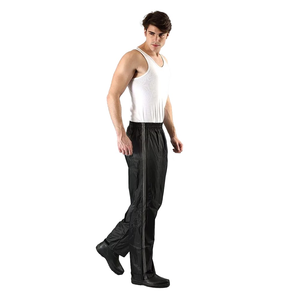 天龍牌 反光防水雨褲 多尺寸選擇 M/L/2XL/3XL/5XL 高係數反光布 保證行車安全 男女皆適用, , large