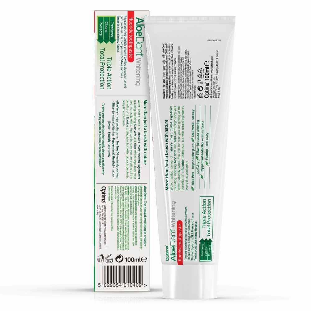 Aloe Dent Toothpaste Whitening with Fluoride, , large