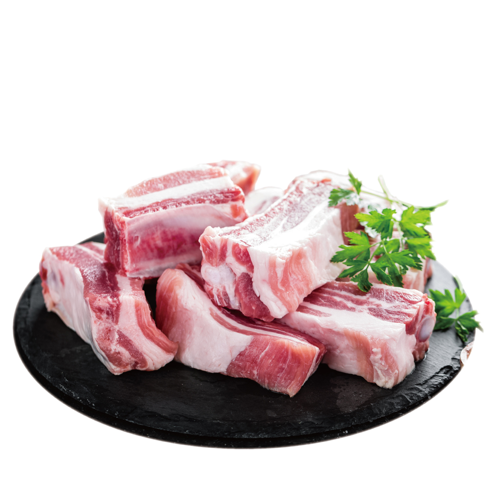 Taiwan Bone-In Pork Collar Ribs, , large