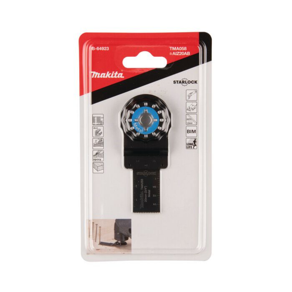 MAKITA牧田 B-64923 STARLOCK直切鋸片 20 (TMA058)-釘子及銅管, , large