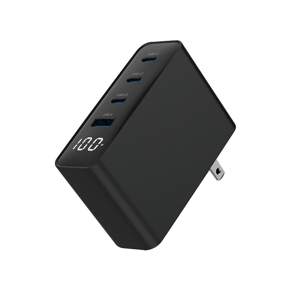 【Besthot】 MCK-U410 四孔氮化鎵快充100W(顯示屏), , large