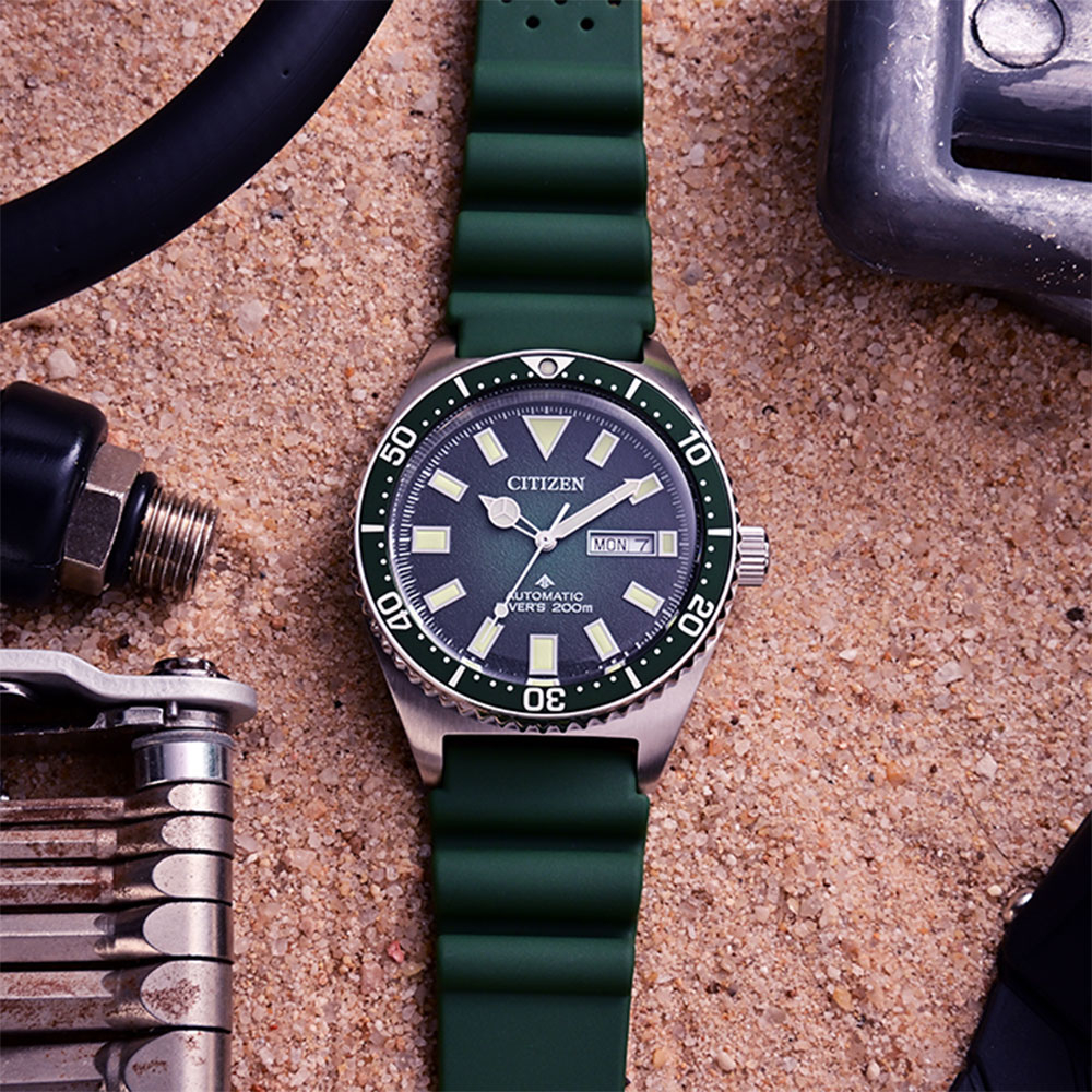 CITIZEN 星辰 PROMASTER NY012系列潛水機械錶 NY0121-09X, , large