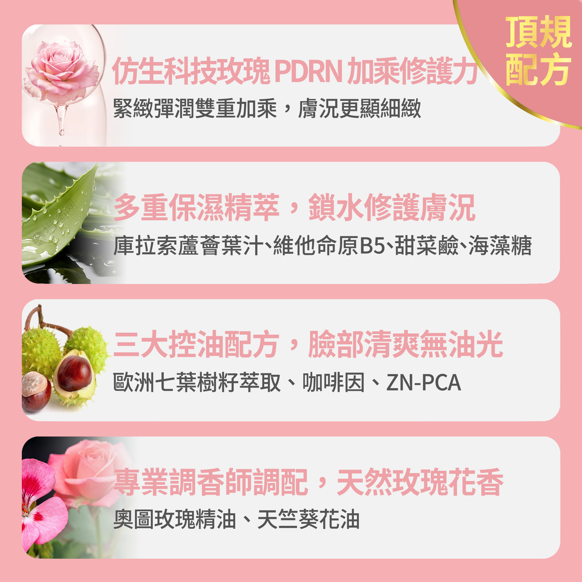 【FJ豐傑生醫】玫瑰潤澤青春露x1入-150ml/瓶(妝後定妝控油使用。機能性化妝水X補水控油), , large