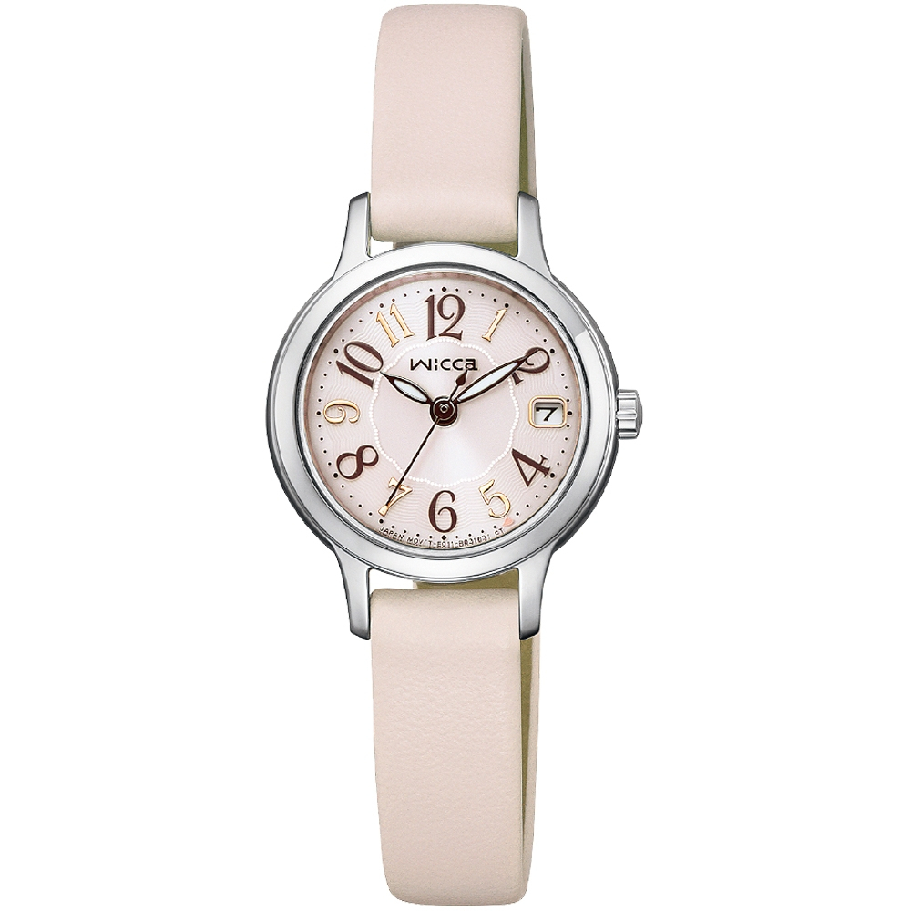 CITIZEN 星辰 Wicca 公主系列 太陽能女錶-24mm KH4-912-90, , large