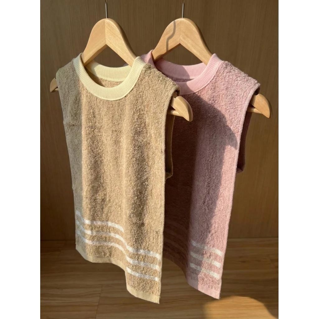 [Kaimei Cotton Industry] 4 in the group, random and excellent, MIT made in Taiwan, 28 taels thick, pure cotton breathable adult bib/spit napkin, exquisite satin plain color, , large