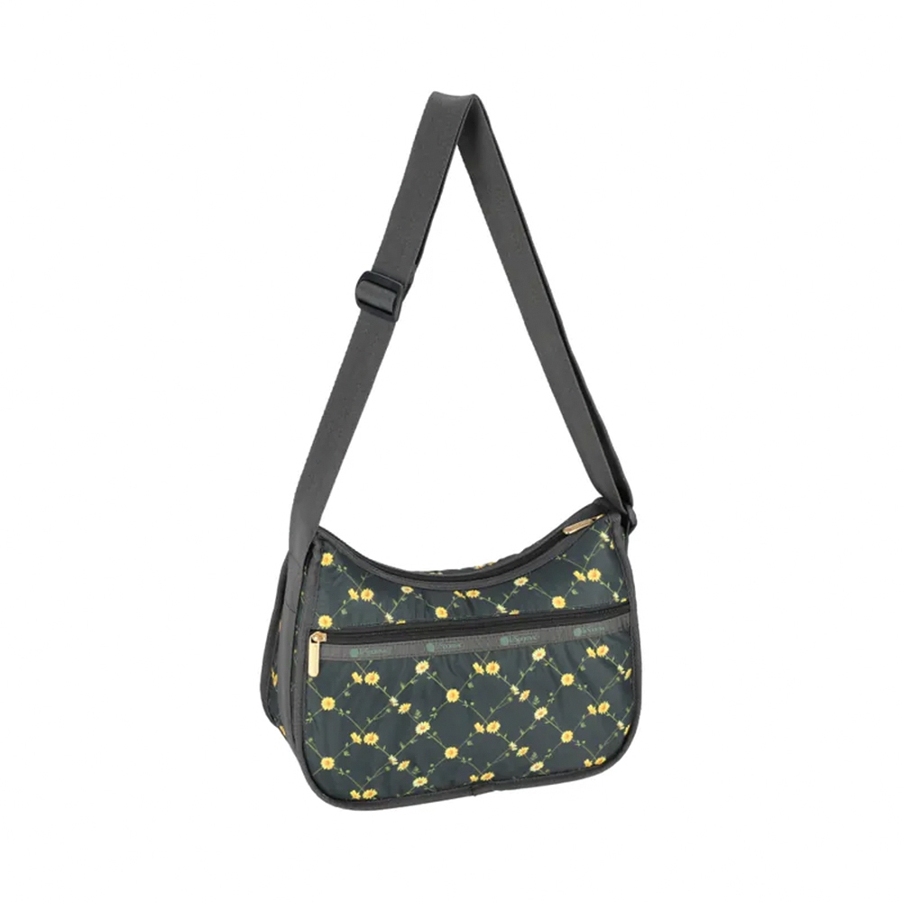|快速出貨|Lesportsac Classic Hobo 經典斜背包 送禮-綠野雛菊, , large