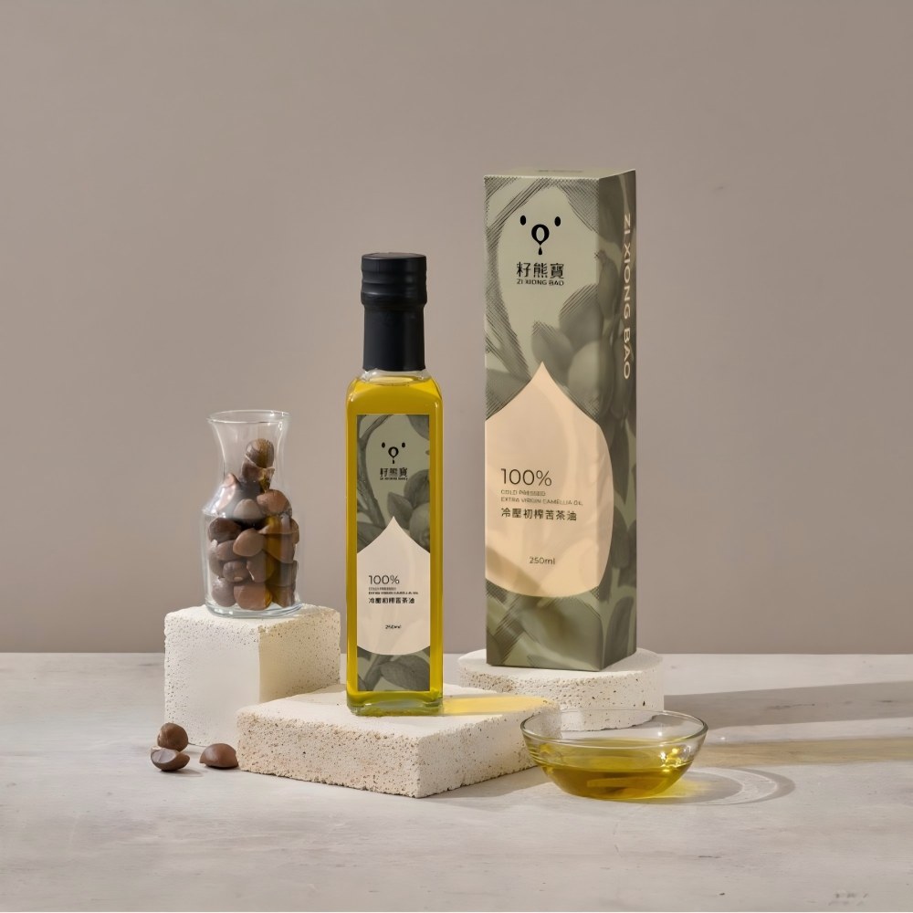 [ZI XIONG BAO CAMELLIA OIL] SUPERIOR EXTRA VIRGIN CAMELLIA OIL 250ml x 1 bottle, , large