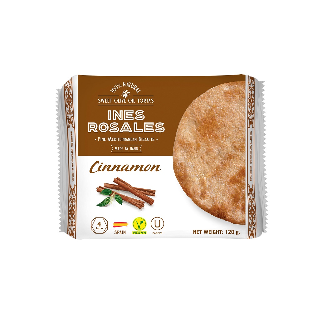 西班牙Ines手工橄欖油薄餅-肉桂, , large