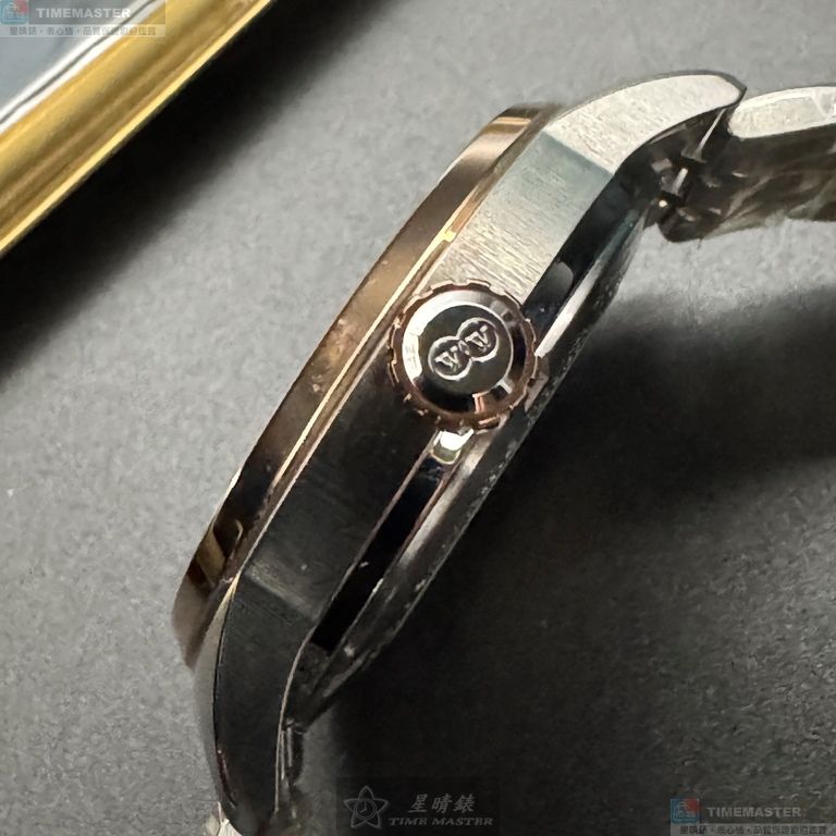 [星晴錶業]WAKMANN手錶,40mm,WA00050銀白色錶面玫瑰金錶殼金銀相間精鋼錶帶款, , large