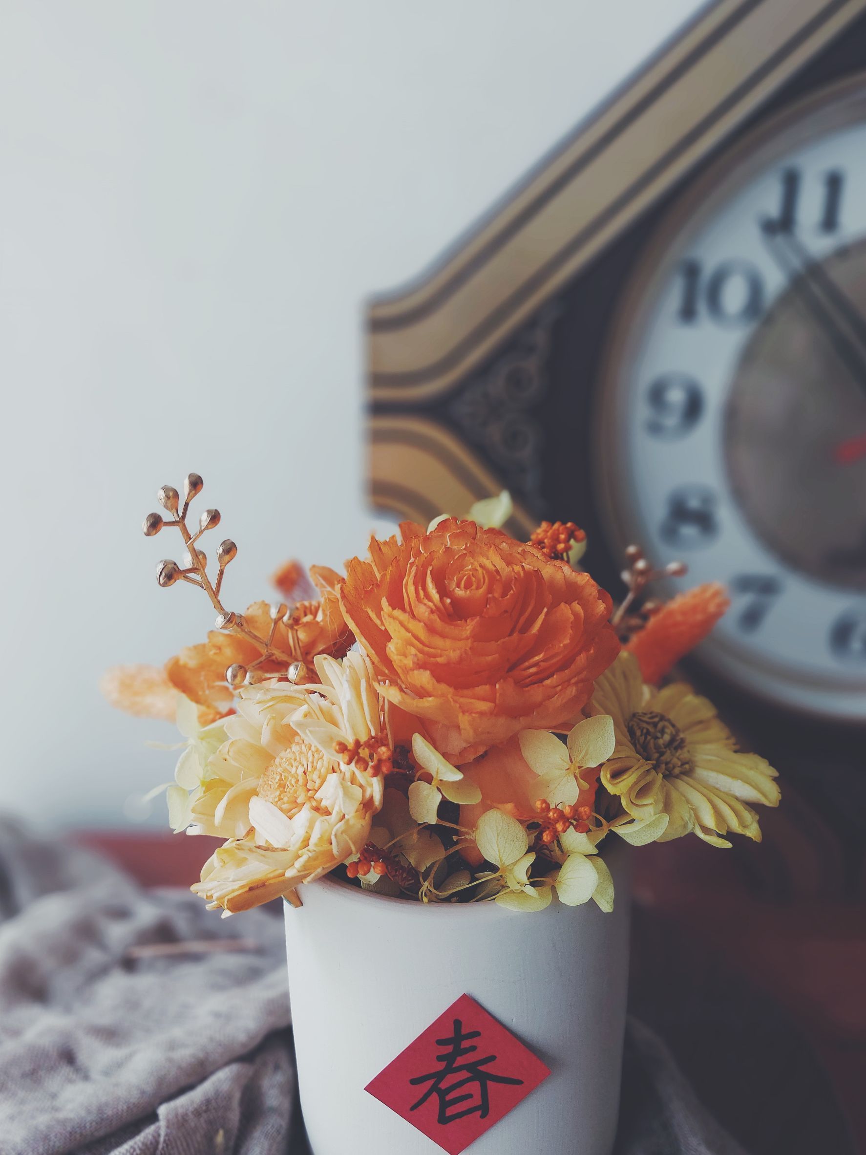 Dried flower bouquet, , large