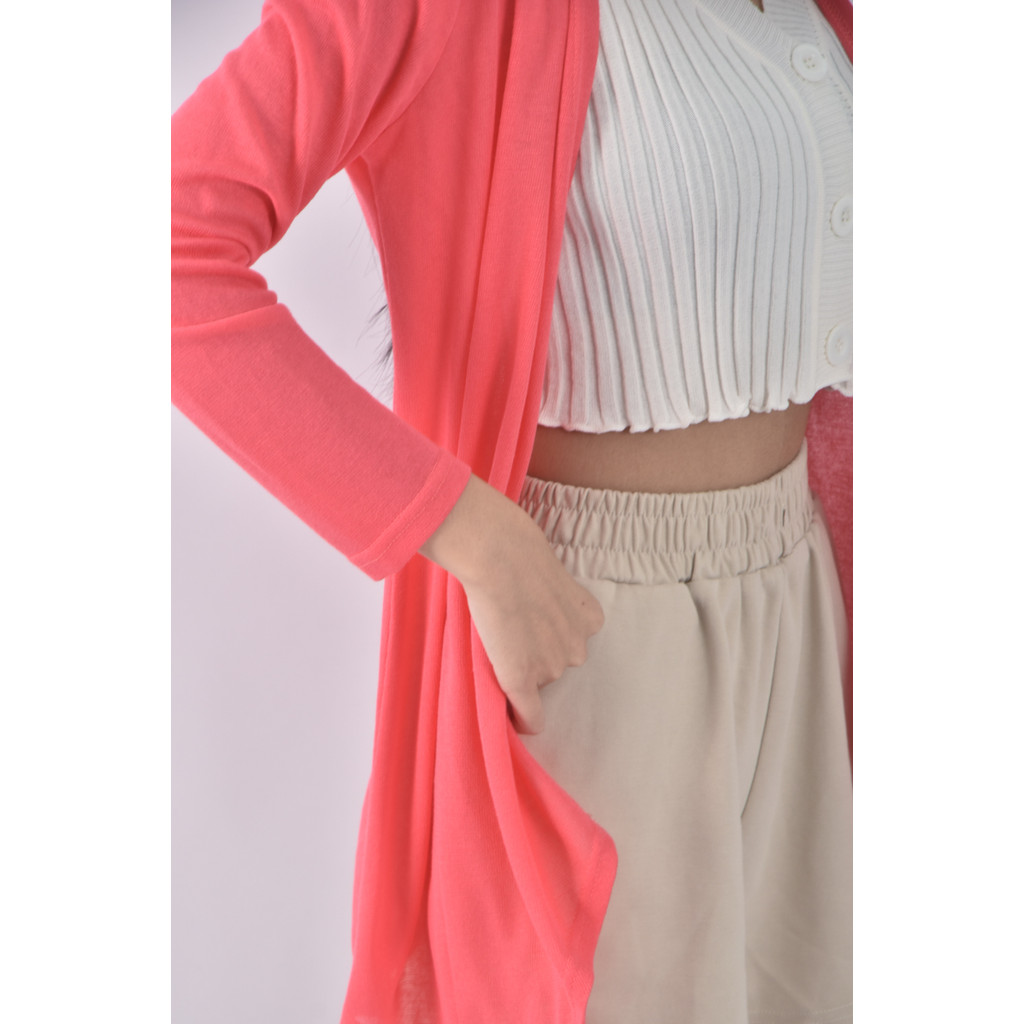 (F) obdesign螢光粉色罩衫二手衣, , large