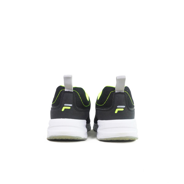 Fila Advance 男 慢跑鞋 緩衝 彈力 黑 綠 [1-J319W-016], , large