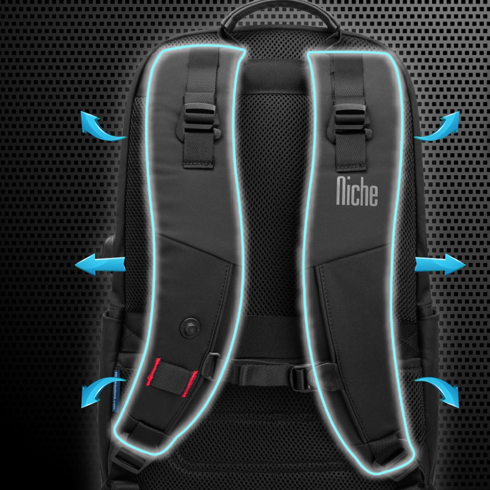 【Niche 樂奇】城市旅人天鷹座探險大容量後背包 N-19201 筆電包 小物收納包, , large