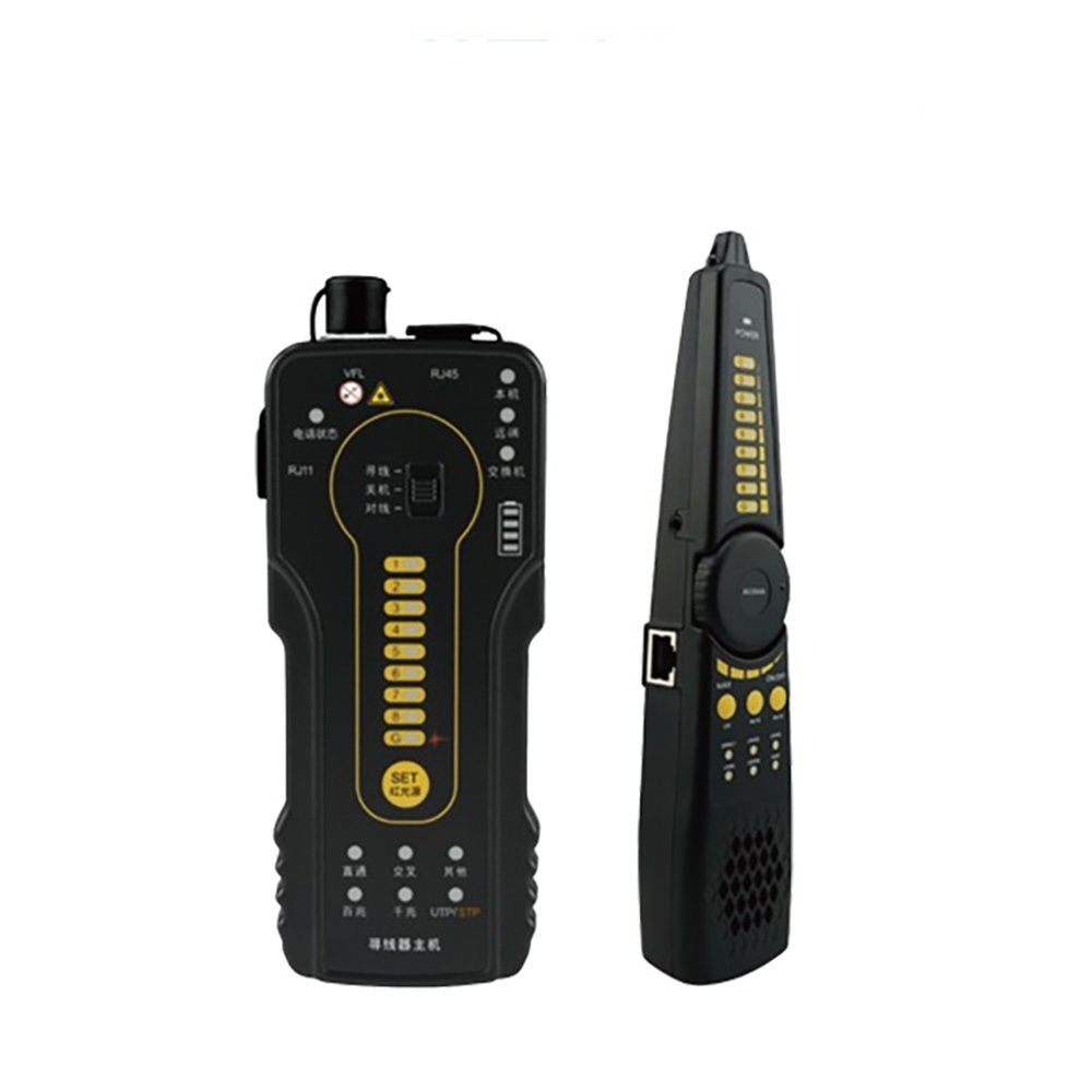 昌運監視器 WT-04 多功能型尋線器+驗電筆 網路線 同軸線 電話線 可探測光纖線路 外接音訊輸出, , large