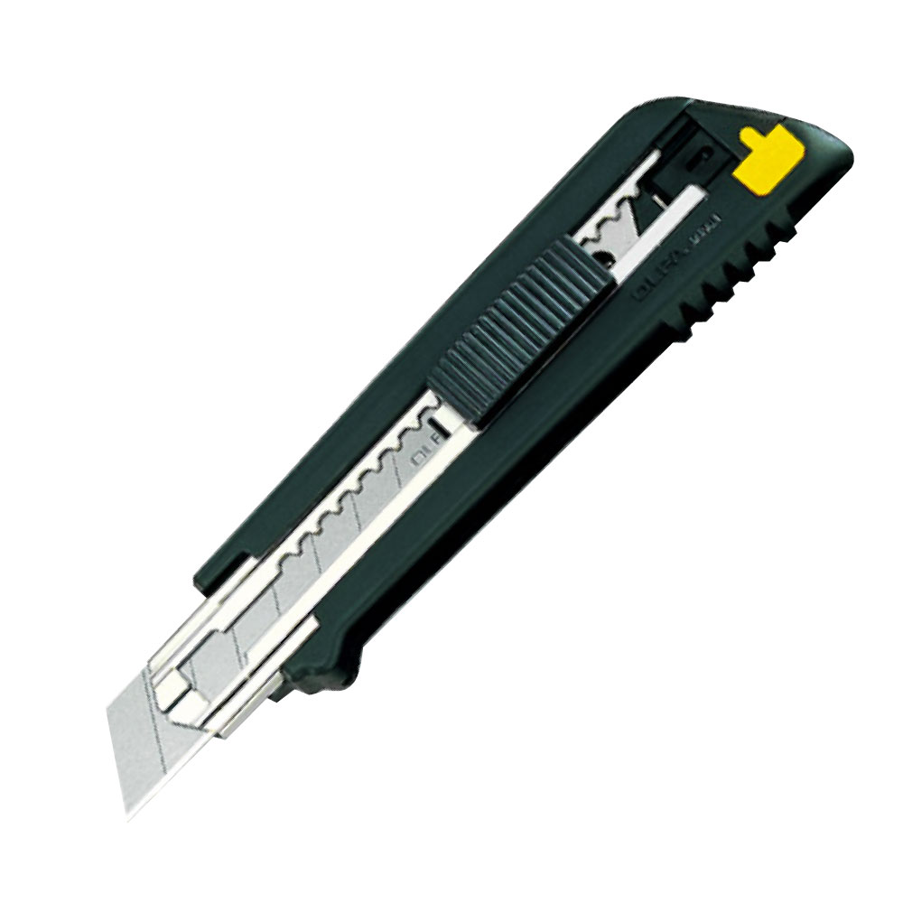 【OLFA】大型六連發 美工刀/支 168B/PL-1-黃, , large