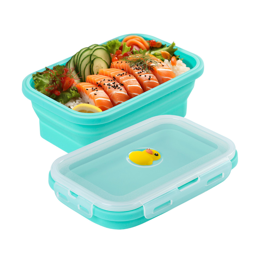 Silicone Foldable Food Container-PEN-12, , large