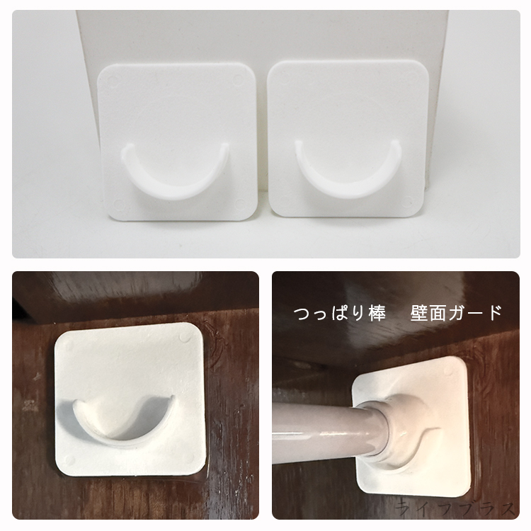 日本製伸縮桿壁面保護置放墊-2入x6組, , large