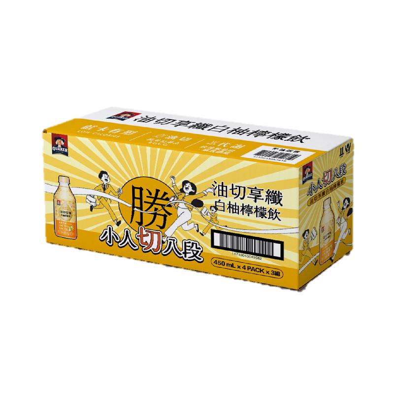 Quaker fiber pomelo lemon drink , , large