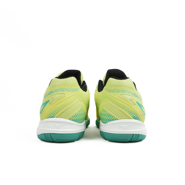 Mizuno Sky Blaster 男女 羽球鞋 桌球 寬楦 運動 訓練 基本款 黃綠 [71GA234531], , large