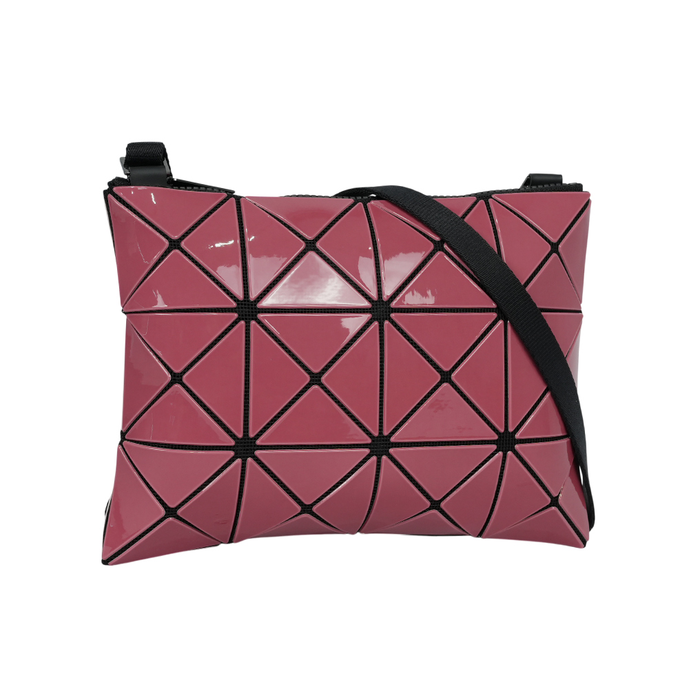 ISSEY MIYAKE BAO BAO LUCENT 3X4 雙色亮面斜背包/粉色/淺粉色, , large