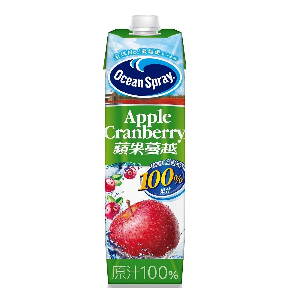 Ocean Spray 100 Apple Cranberry Juice