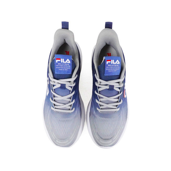 Fila Cft Sponge 男 慢跑鞋 運動鞋 休閒 輕量 透氣 緩衝 彈力 藍 [1-J924W-411], , large