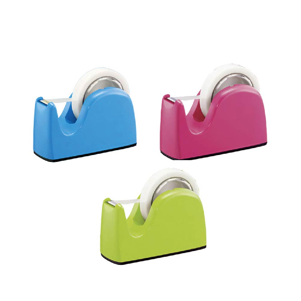 【SDI 手牌】PRAG 亮彩 膠帶台 顏色隨機 /台 0517B (適用內徑1吋與3吋膠帶)