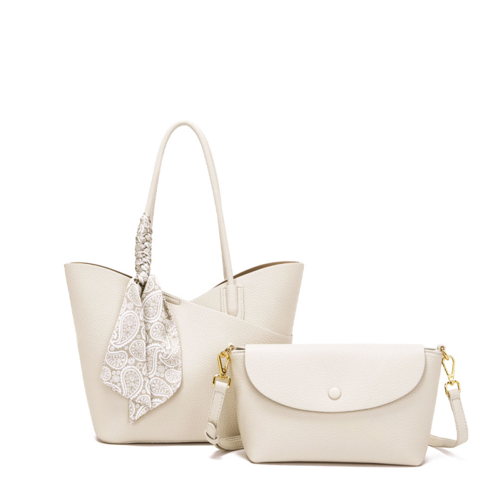 【FORYU】買一送一 女款托特包 斜背包 肩背包 側背包 購物包 百搭款