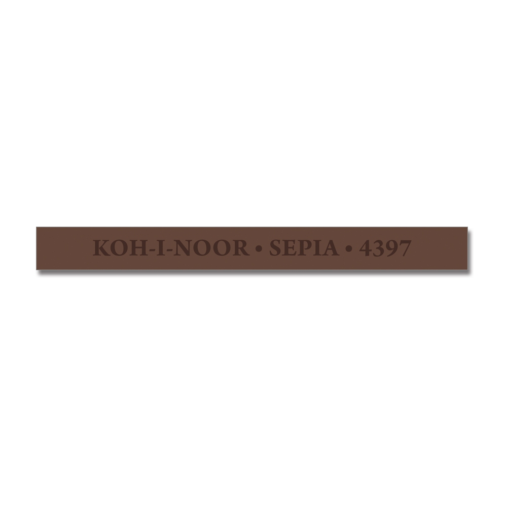 普思AP 【KOH-I-NOOR】方形炭精條-18支/盒深棕色K4398-1盒(18支), , large