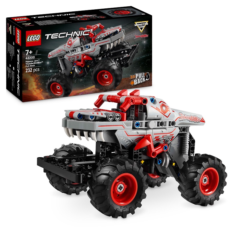Monster Jam ThunderROARus Pull-Back, , large