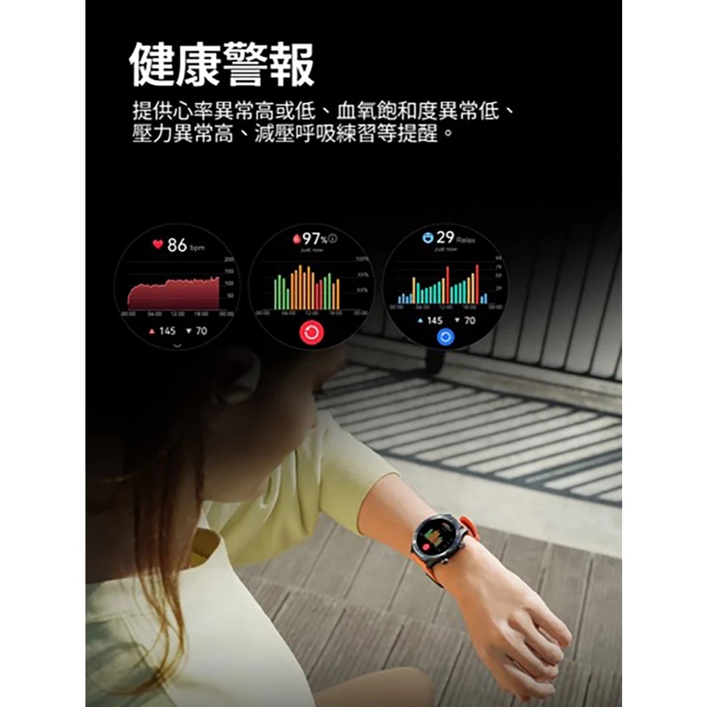 【心安購物】Mibro A3 GPS智慧通話手錶-深灰色, , large