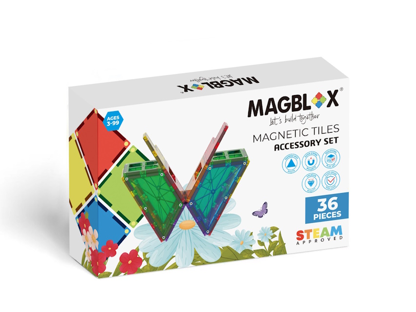 [好研所]MAGBLOX® 美學磁力片 進階造型組 36 pcs, , large