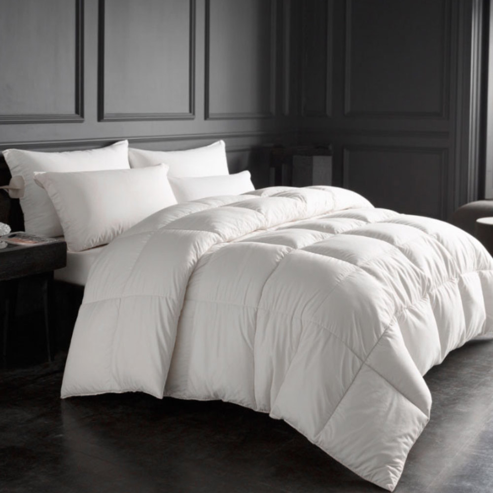 A-nice 台灣製 專櫃等級 頂級JIS日規 極保暖型 90%頂級天然鵝絨被(雙人 6X7呎 冬被 限時加送羽絨枕), , large