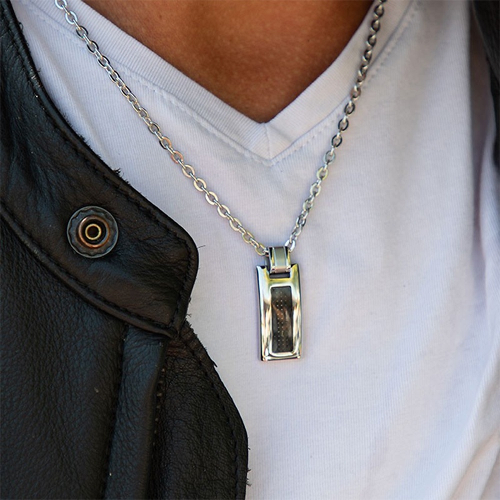 【快速出貨】法國 ROCHET Mercury系列 現代男士項鍊 P533181, , large