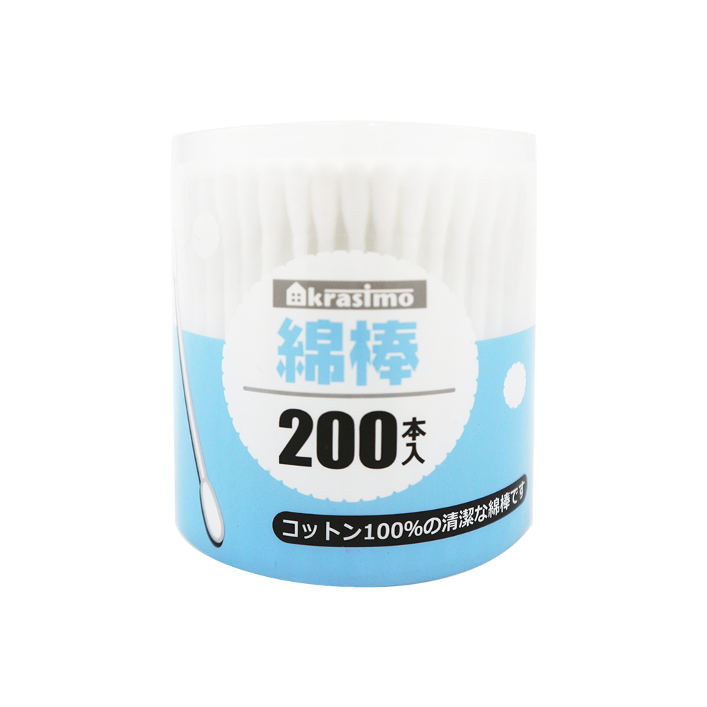 日本進口棉花棒-200入X12盒