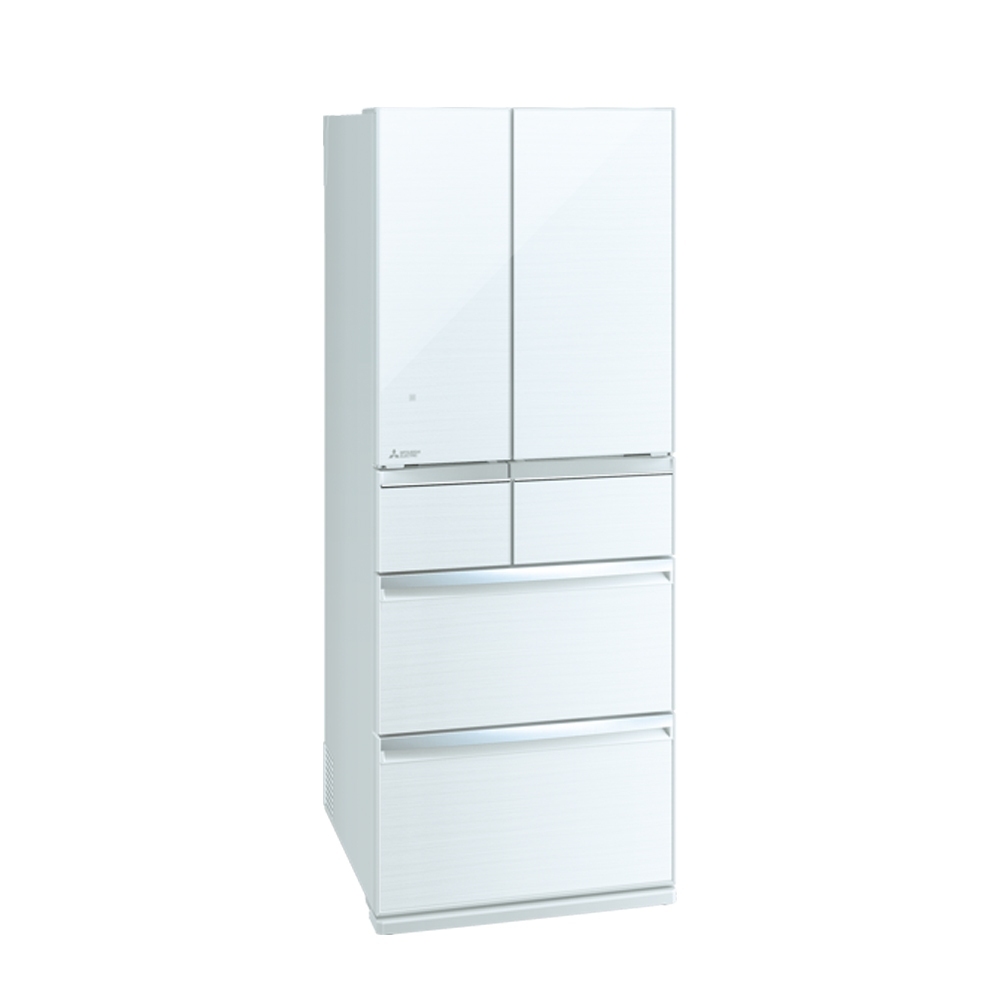 MITSUBISHI 三菱 470公升 日本製 玻璃全鏡面美型六門冰箱 MR-WX47LF水晶白/水晶杏, , large