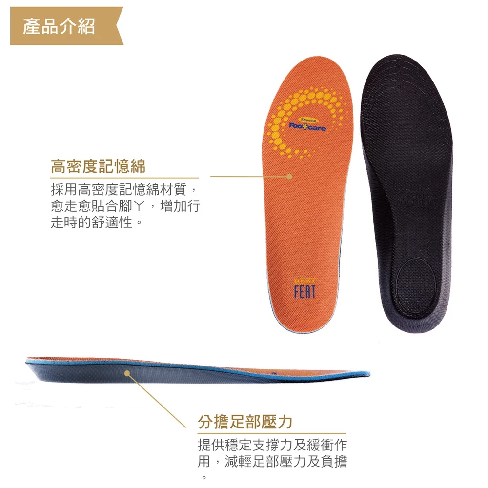 Advanced Memory Foam Insole, , large
