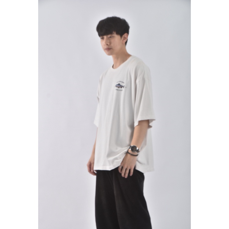 (XL) 【范姜彥豐私服】filter017男裝棉質純棉落肩白色短袖上衣二手衣, , large