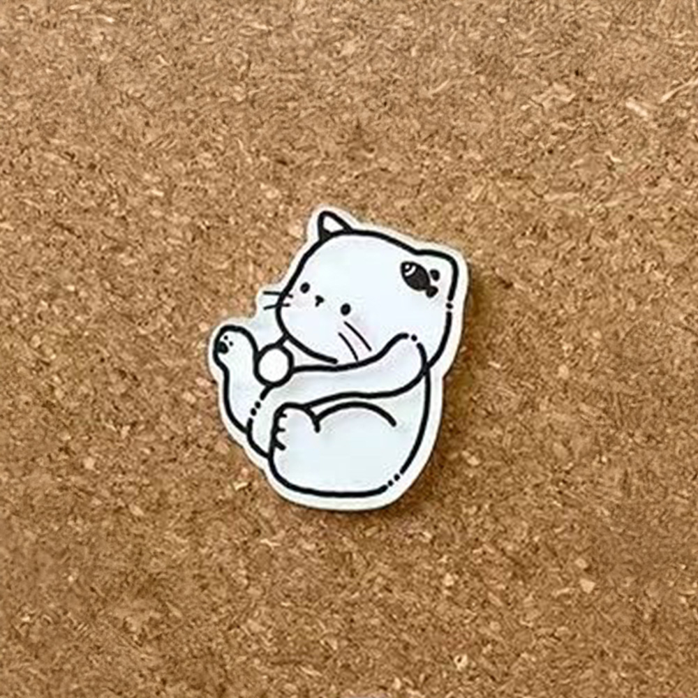 Cute Cartoon Push Pins, , large