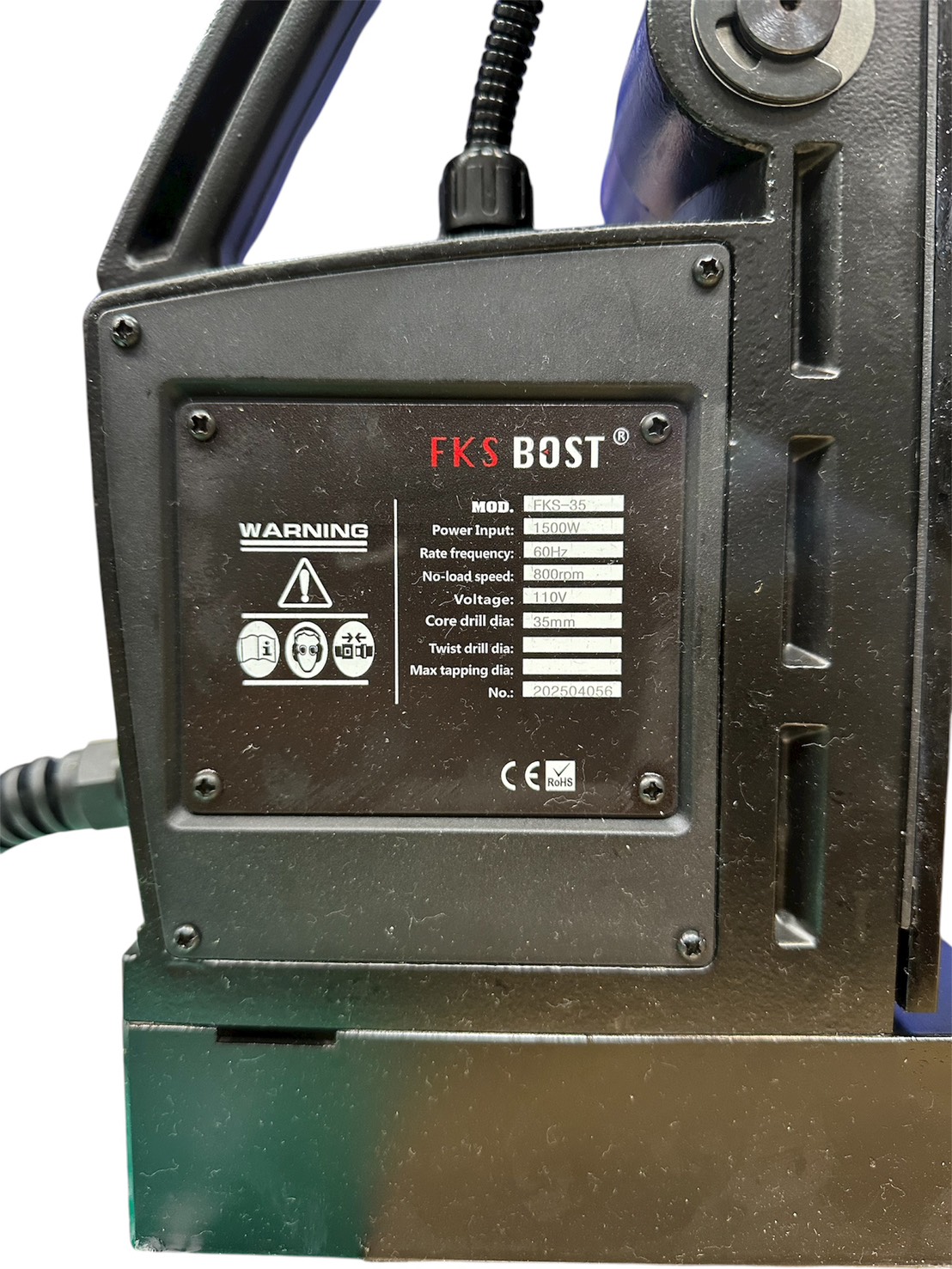 WIN五金 MK-POWER 強力型MK-35 磁性鑽孔機 磁性鑽台 電鑽 鋼構鑽台 開孔機 鑽台 磁性鑽台, , large