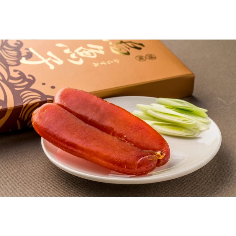 【台灣好漁】台灣野生黃金烏魚子 五兩 (180g&plusmn;10%)  2片 盒裝 年菜 伴手禮 過年 含禮盒, , large
