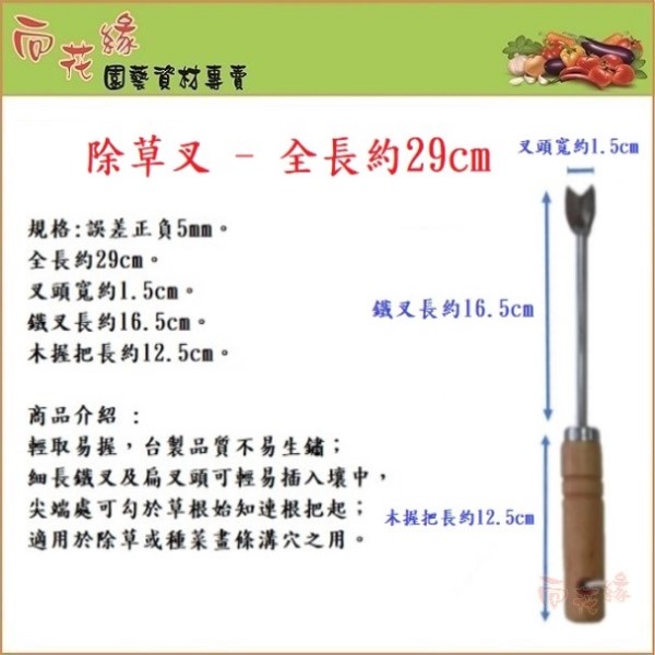 Weeding Fork&ndash;29 cm, , large