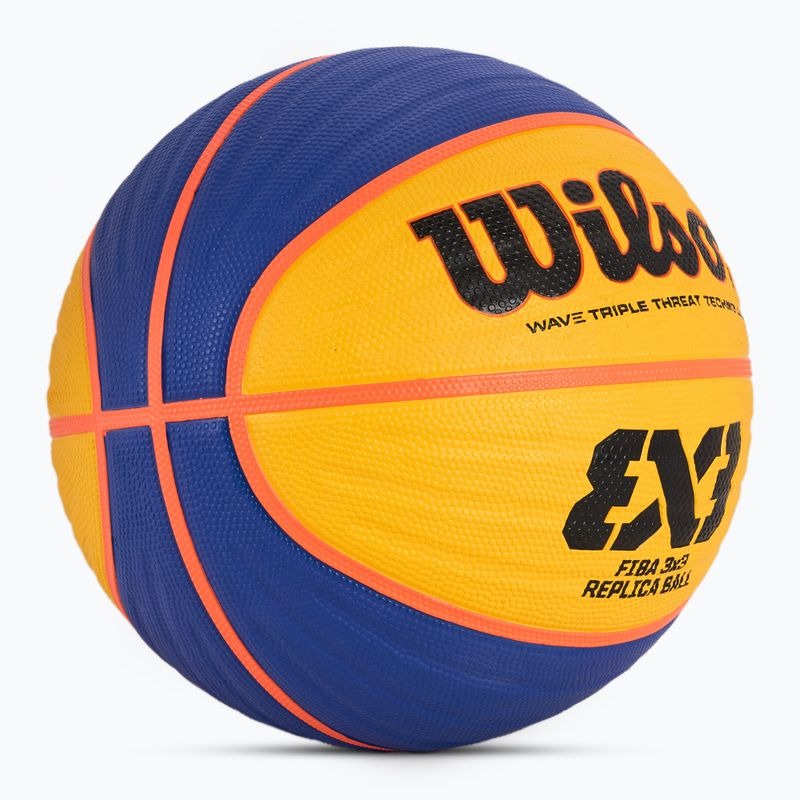[秉宸] WILSON FIBA 3X3 REPLICA 6號籃球 WTB1033XB, , large