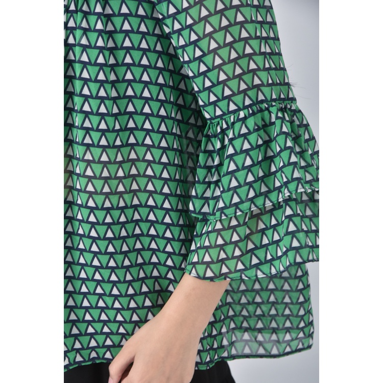 (S) moma綠色長袖上衣二手衣, , large