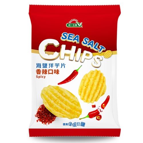 SEA SALT CHIPS (SPICY), , large