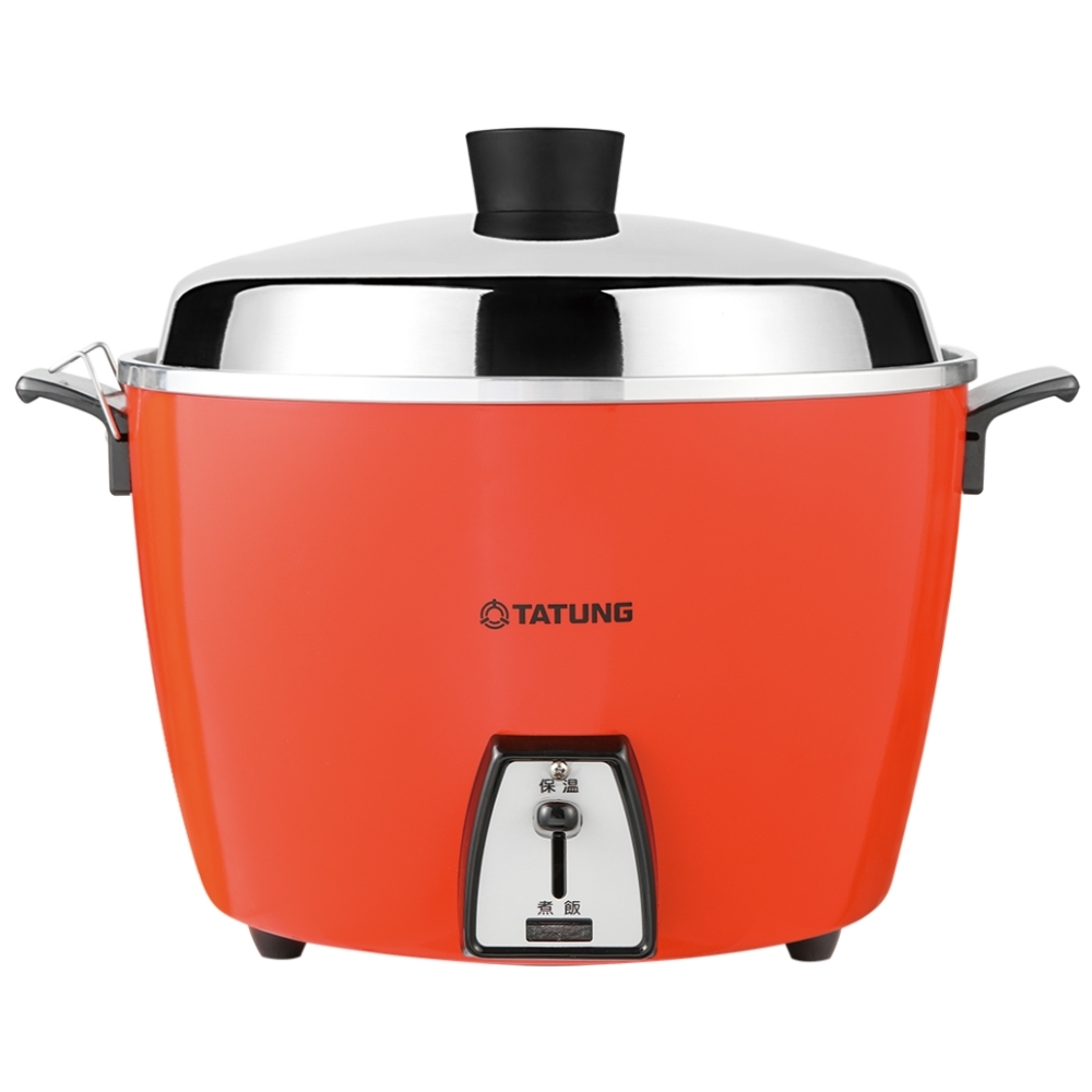 TATUNG 10-Cup Vermilion Red Electric Cooker TAC-10L-DR, , large