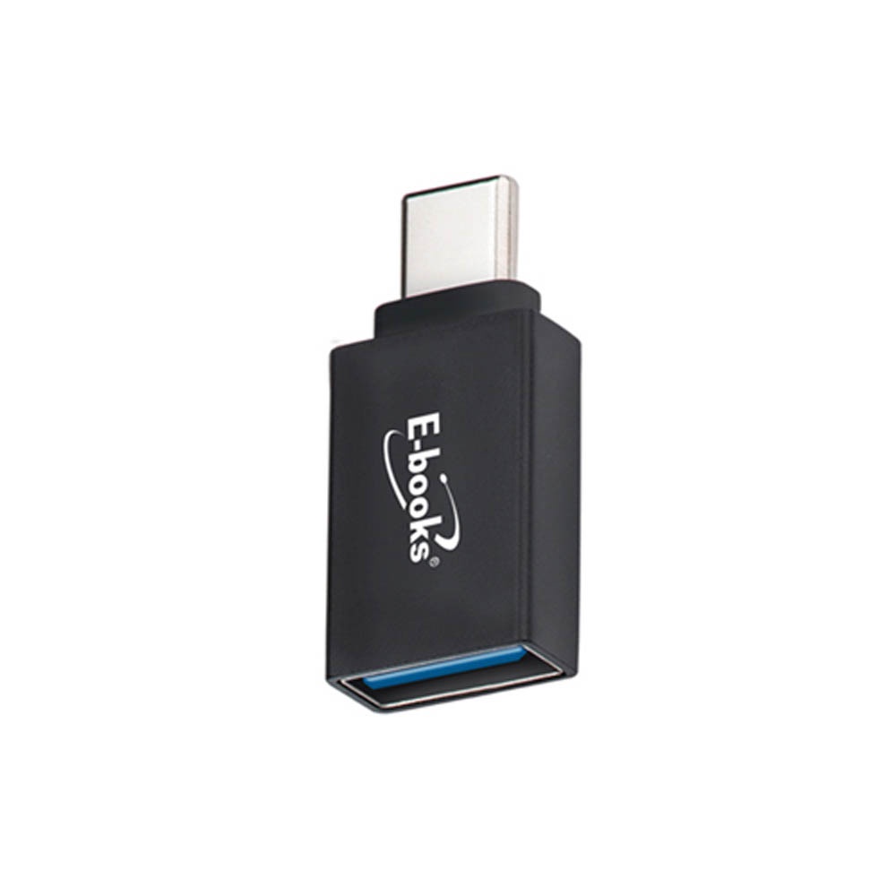 E-BOOKS XA26 USB 3.2轉Type-C轉接頭 5Gbps高速傳輸 鋁合金耐用設計, , large