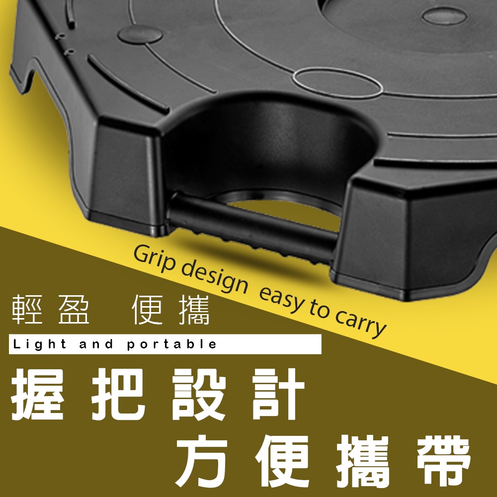 GS MALL 台灣製造 八角滑輪平板運輸車 64x64x15cm 滑輪 平板車運輸車 搬運車 烏龜車 維修推車 重物, , large